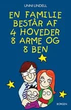 En familie består af 4 hoveder, 8 arme og 8 ben