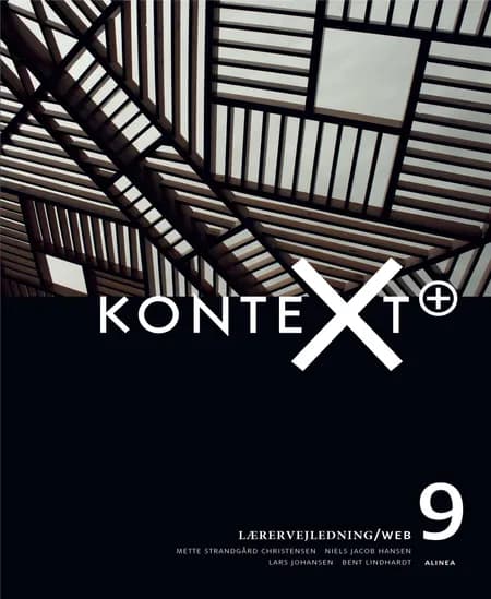 KonteXt+ 9, Lærervejledning/Web af Bent Lindhardt