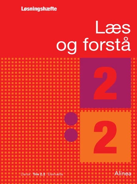 Læs og forstå, Løsningshæfte 2, 2 af Lavra Enevoldsen