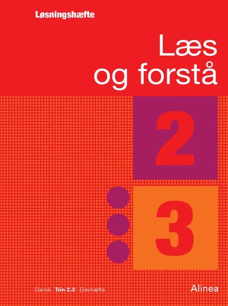 Læs og forstå, Løsningshæfte 2, 3 af Lavra Enevoldsen