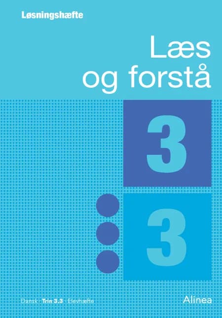 Læs og forstå, Løsningshæfte 3, 3 af Lavra Enevoldsen