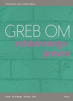 Greb om retskrivningsprøven, Elevbog/Web af Cecilie Høyrup