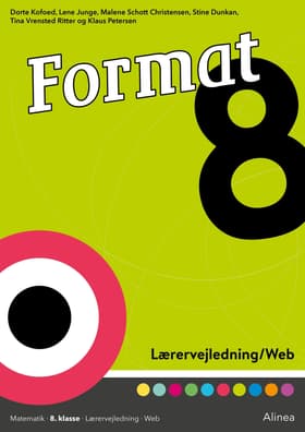 Format 8, Lærervejledning/Web af Klaus Petersen
