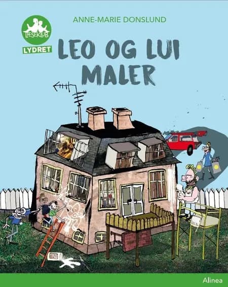 Leo og Lui maler af Anne-Marie Donslund