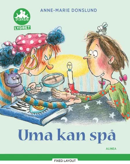 Grøn Læseklub, lydret, Uma kan spå af Anne Donslund