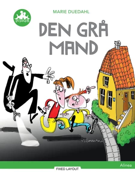 Den grå mand, Grøn Læseklub af Marie Duedahl