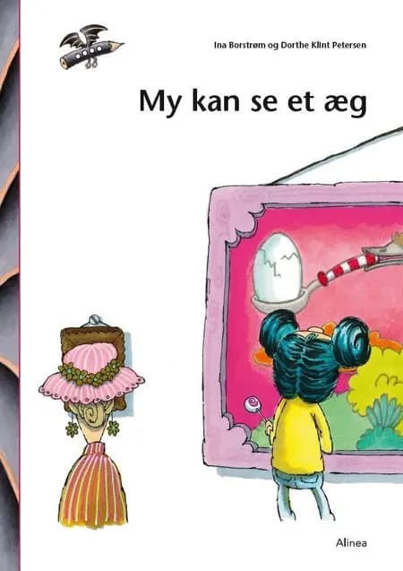 Den første læsning 0. kl. Lydret fri læsning, My kan se et æg af Dorthe Klint Petersen