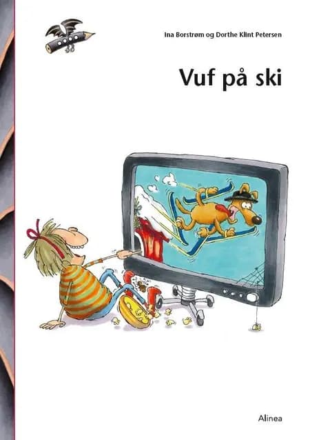 Den første læsning 0. kl. Lydret fri læsning, Vuf på ski af Dorthe Klint Petersen