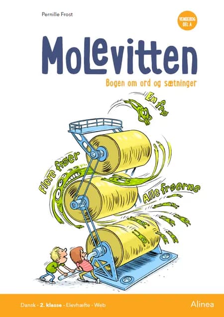 Molevitten, 2. kl., Bogen om ord og sætninger, Elevhæfte/Web af Pernille Frost