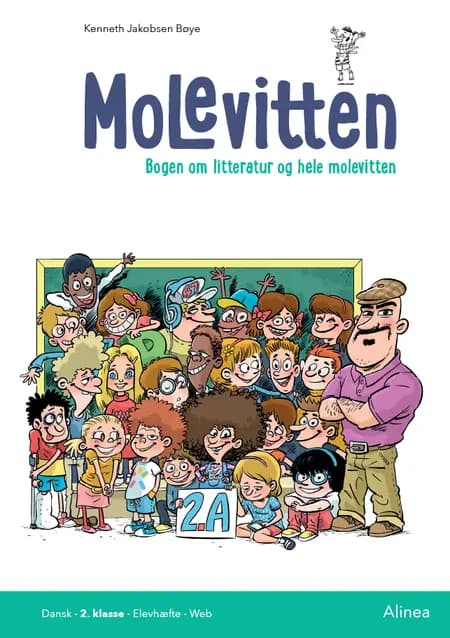Molevitten, 2. kl., Bogen om litteratur og hele molevitten, Elevbog/Web af Kenneth Jakobsen Bøye