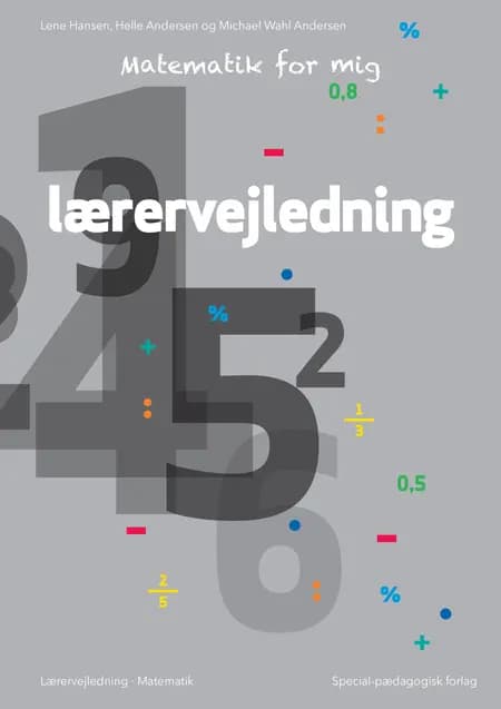 Matematik for mig, Lærervejledning af Michael Wahl Andersen