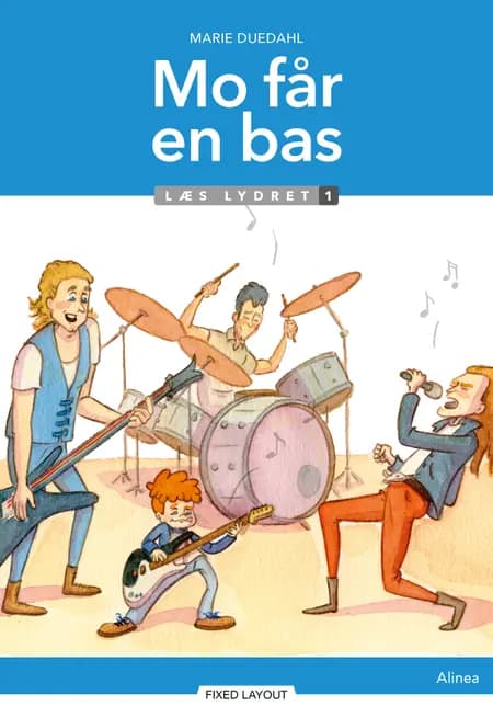 Mo får en bas, Læs lydret af Marie Duedahl