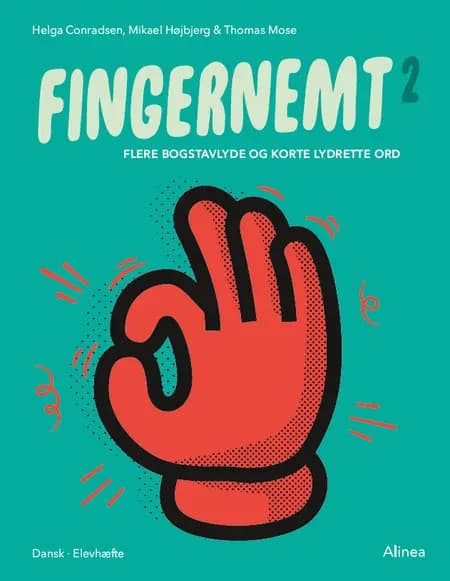 Fingernemt 2, Flere bogstavlyde og korte lydrette ord af Thomas Mose