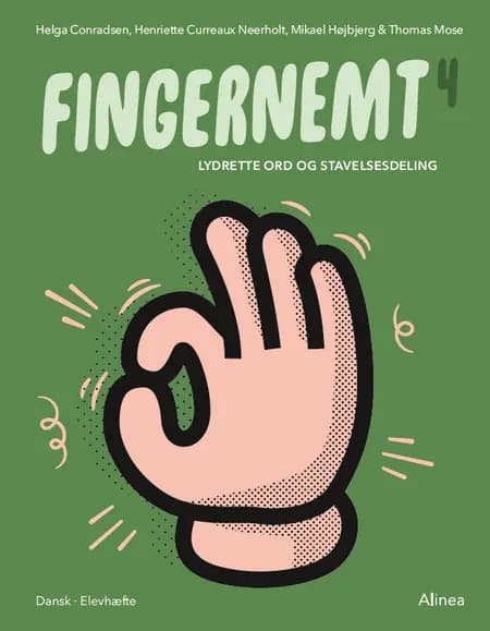 Fingernemt 4, Lydrette ord og stavelsesdeling af Thomas Mose