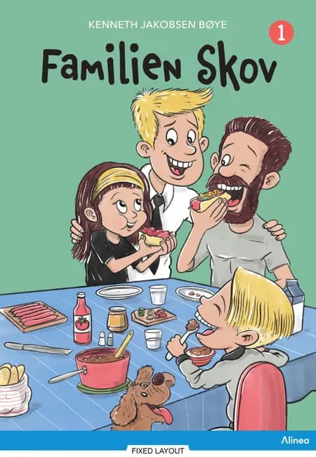 Familien Skov, Blå læseklub af Kenneth Jakobsen Bøye
