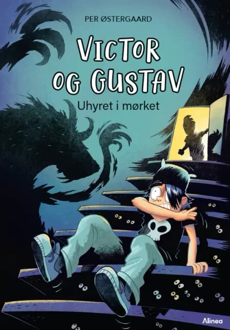 Victor og Gustav - Uhyret i mørket, Grøn Læseklub af Per Østergaard