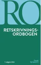 Retskrivningsordbogen, 5. udgave af Dansk Sprognævn
