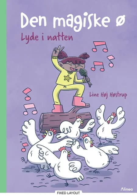 Den magiske ø - Lyde i natten, Grøn Læseklub af Line Høj Høstrup