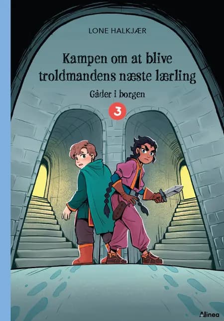 Kampen om at blive troldmandens næste lærling 3, Blå Læseklub af Lone Halkjær