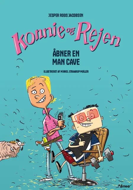 Konnie og Rejen åbner en Man cave, Rød Læseklub af Jesper Roos Jacobsen