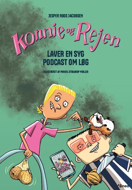 Konnie og Rejen laver en syg podcast om løg, Rød Læseklub af Jesper Roos Jacobsen