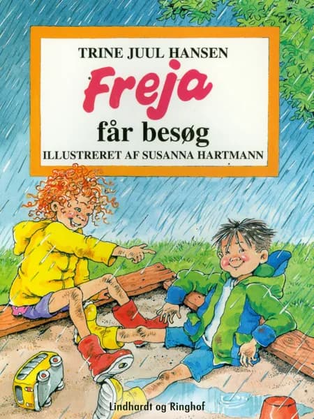 Freja får besøg af Trine Juul Hansen