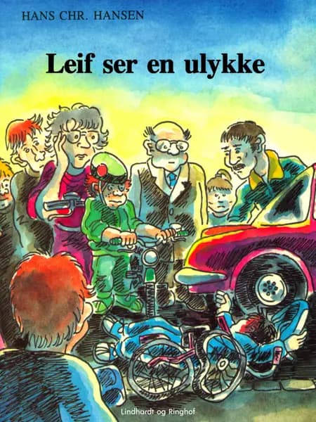Leif ser en ulykke af Hans Christian Hansen