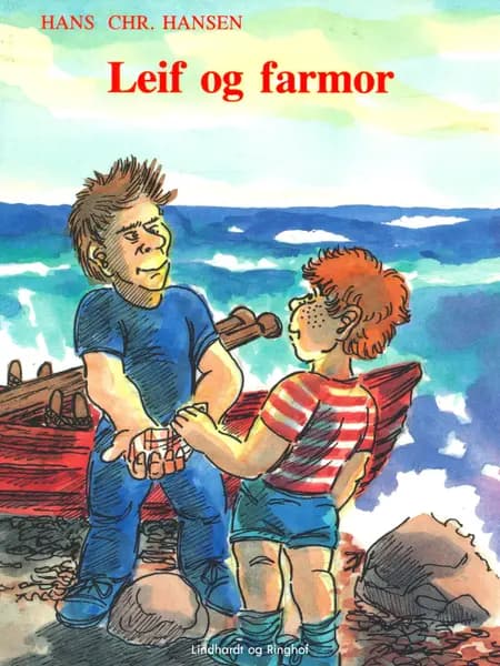 Leif og farmor af Hans Christian Hansen