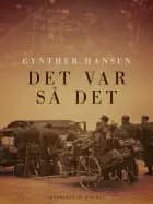 Det var så det