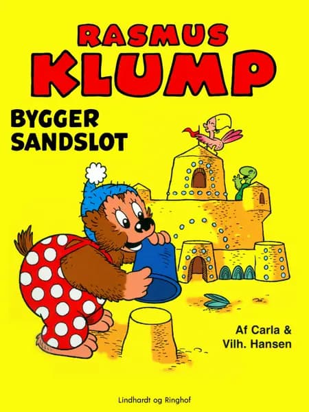Rasmus Klump bygger sandslot af Vilhelm Hansen