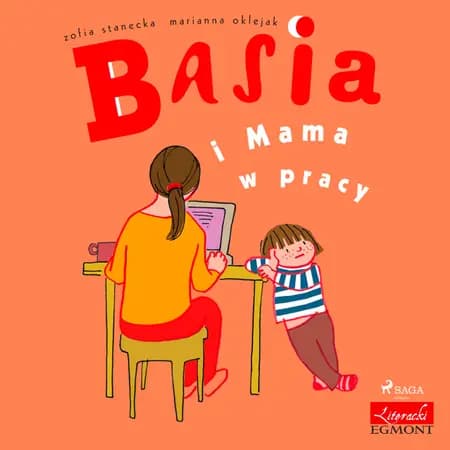 Basia i Mama w pracy af Zofia Stanecka