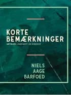 Korte bemærkninger