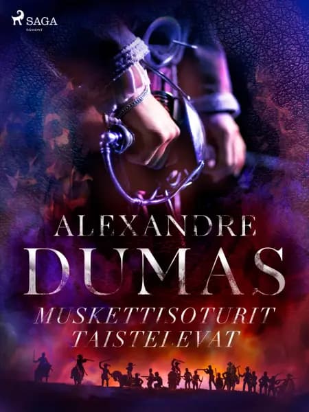 Muskettisoturit taistelevat af Alexandre Dumas