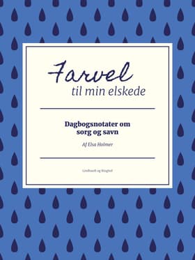 Farvel til min elskede. Dagbogsnotater om sorg og savn af Elsa Holmer
