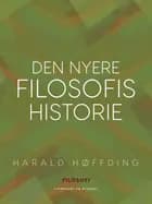 Den nyere filosofis historie af Harald Høffding