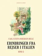 Erindringer fra rejser i Italien. Bind 2 af Carl Steen Andersen Bille