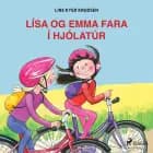 Lísa og Emma fara í hjólatúr