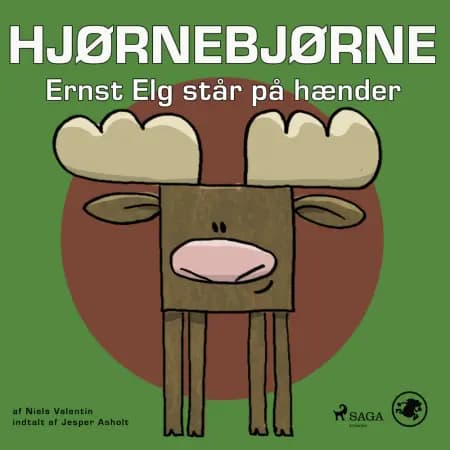 Hjørnebjørne 65 - Ernst Elg står på hænder af Niels Valentin
