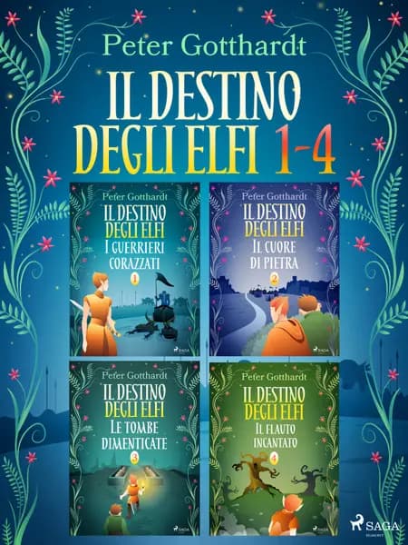 Il destino degli Elfi 1-4 af Peter Gotthardt