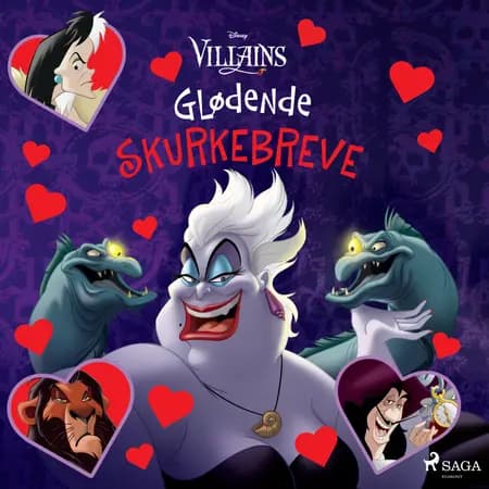 Disney Villains - Glødende skurkebreve af Disney