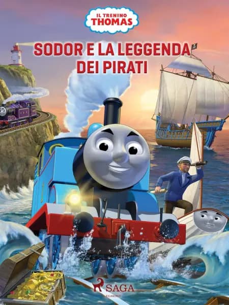 Il trenino Thomas - Sodor e la leggenda dei pirati af Mattel