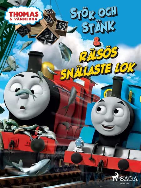 Thomas och vännerna - Stök och stänk & Rälsös snällaste lok af Mattel