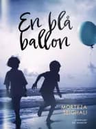En blå ballon