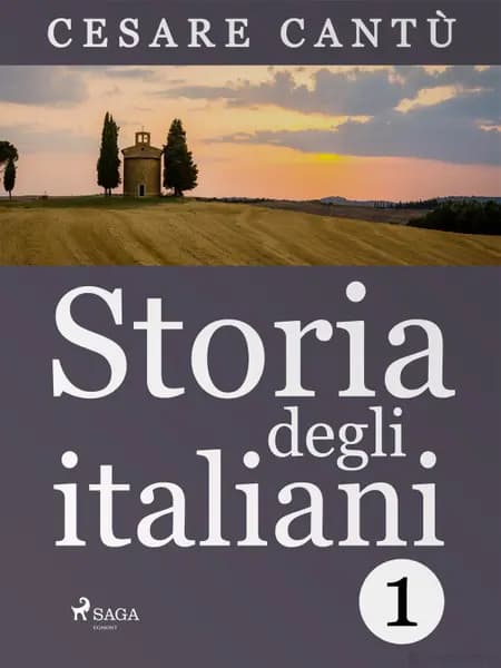Storia degli italiani af Cesare Cantù