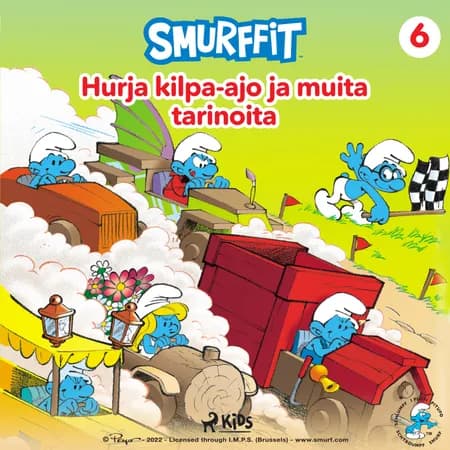 Hurja kilpa-ajo ja muita tarinoita af Peyo