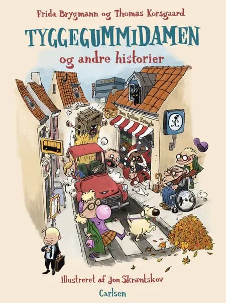 Tyggegummidamen af Thomas Korsgaard