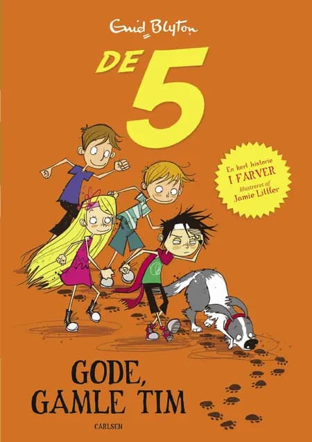 De 5 - Gode, gamle Tim (illustreret) af Enid Blyton