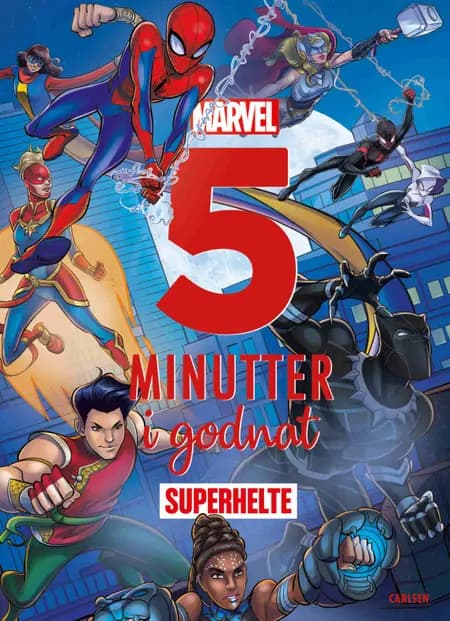 Fem minutter i godnat - Superhelte af Marvel