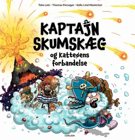 Kaptajn Skumskæg og katteøens forbandelse af Toke Lotz