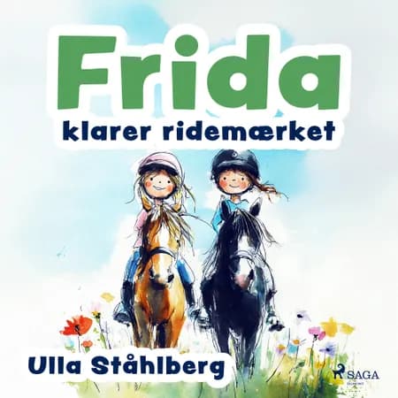 Frida klarer ridemærket af Ulla Ståhlberg